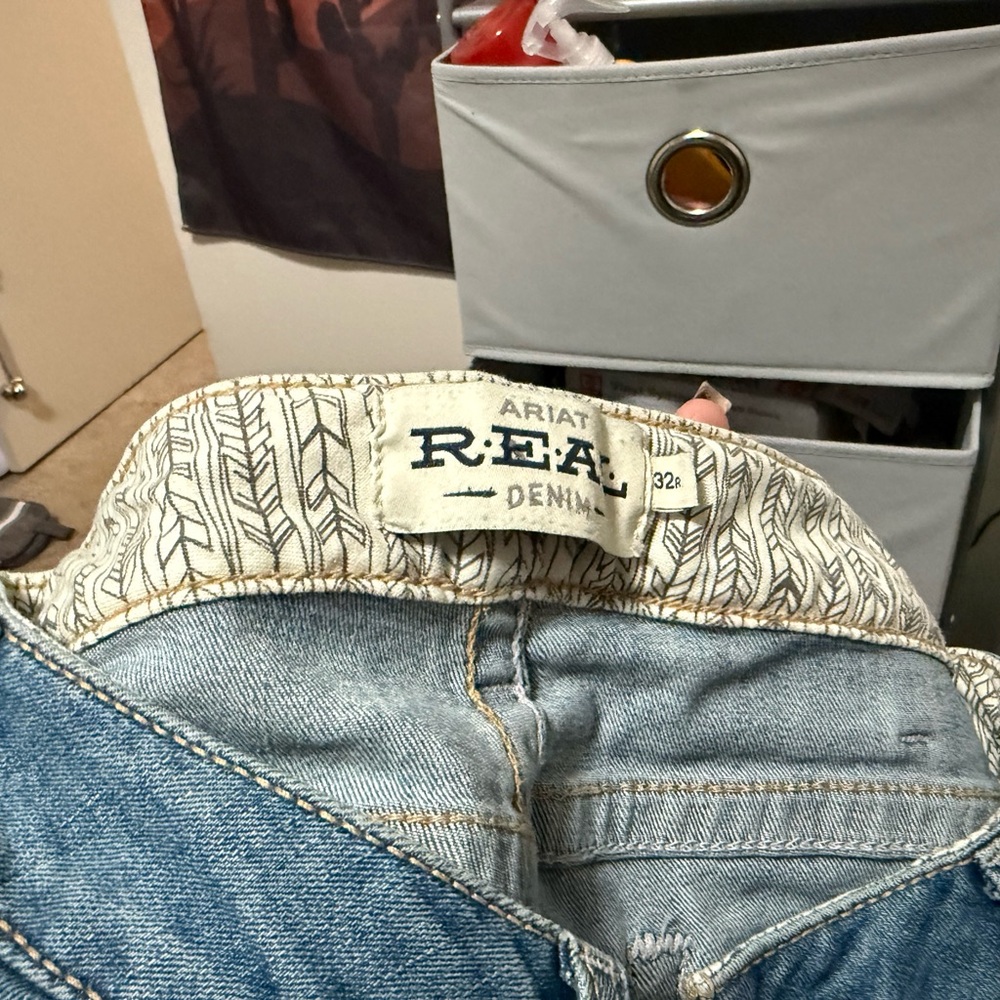 Ariat Real Denim Light Blue Jeans
